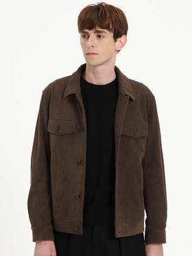 callisto咖色微泡防风夹克 FSFEJ119C BR