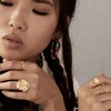 北京仓｜Elise Tsikis-Kota-复古 雕刻圆环 戒指［美国设计师］ 商品缩略图3