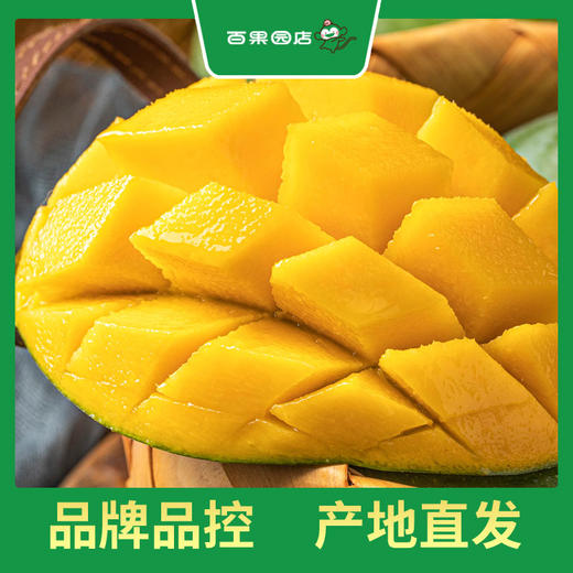 PAGODA百果园 凯特芒果（大果）3斤装（单果550g+） 商品图2