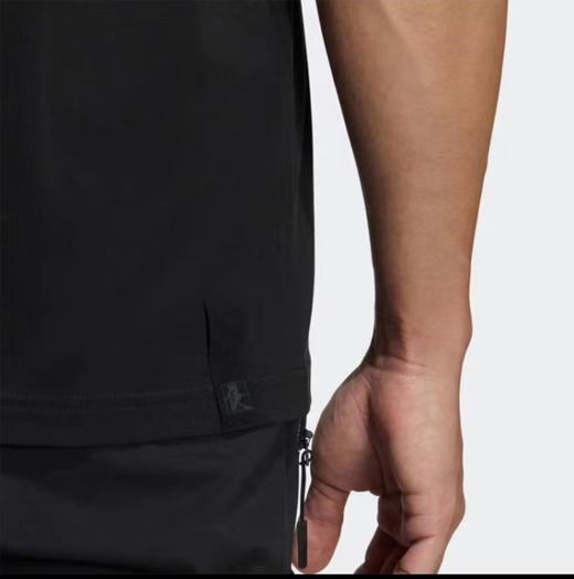 Adidas阿迪达斯短袖男装2022夏季新款武极舒适运动休闲T恤HE5160 商品图2