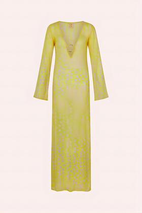 Cin Cin - Totem Hoop Dress - Sunray - 女士连身裙 - 日光色