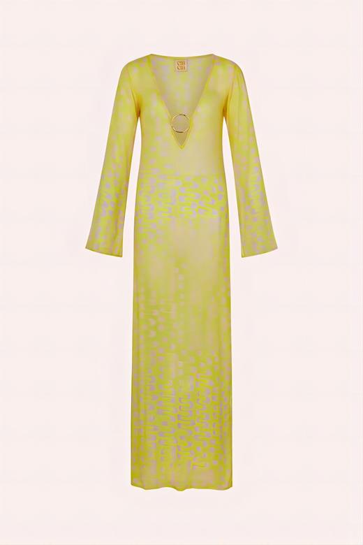 Cin Cin - Totem Hoop Dress - Sunray - 女士连身裙 - 日光色 商品图0