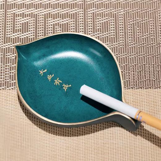 朱炳仁铜 大业有成烟灰缸工艺品实用创意艺术礼品客厅办公桌摆件 商品图1