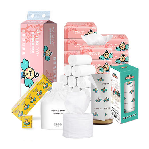 飞行托托纸品5件套组合 商品图0