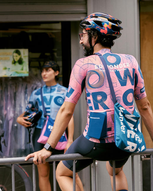 W无限(男)车衣-珊瑚粉Jersey 商品图2