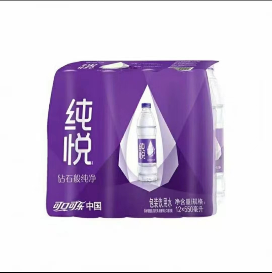 可口可乐纯悦包装饮用水550ml*12瓶