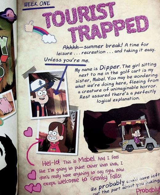 【中商原版】怪诞小镇怪诞神奇故事 Gravity Falls Gravity Falls Tales of the Strange and Unexplained 英文原版 Disney Books 商品图5
