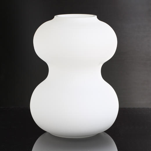 磨砂葫芦玻璃花瓶摆件花插 商品图8