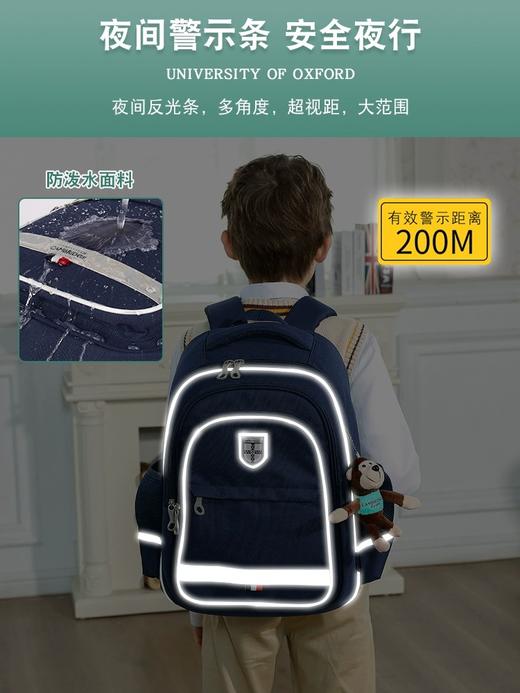 CA460新麟剑桥大学书包深蓝粉红B/深蓝 商品图2