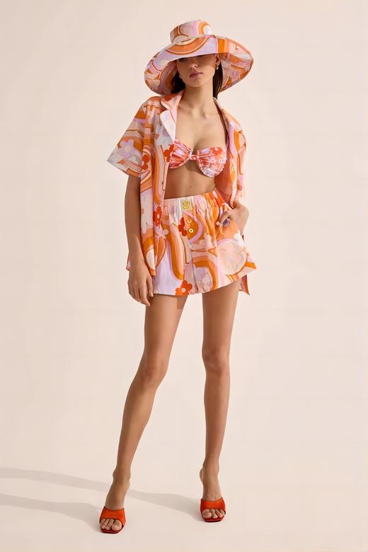 Cin Cin - Sol Sun Hat - Bloom - 女士帽子 - 花色 商品图2