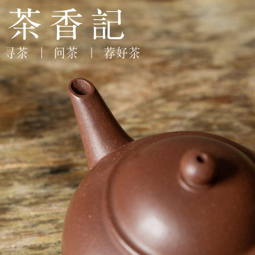 茶香记 老紫泥水平壶 紫砂壶 家藏老紫泥 经典好用 细腻简约 功夫茶具 商品图3