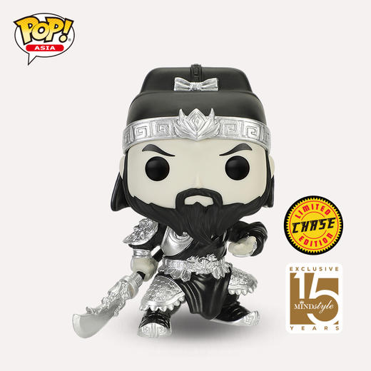 MINDstyle独家限定套装（Funko POP! Asia 三国演义 Chase关羽+赵云+吕布）限定手办公仔摆件 商品图2