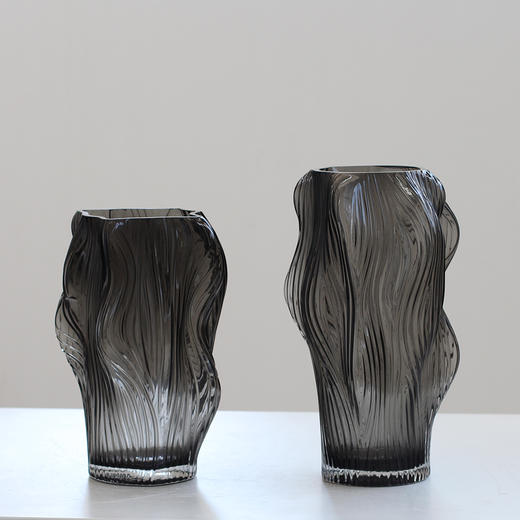 不规则玻璃花瓶花插 商品图9