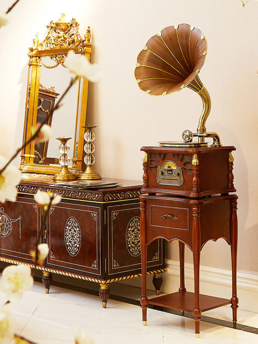 Fennessy/梵尼诗 25X留声机复古黑胶唱片机 蓝牙音箱 商品图3