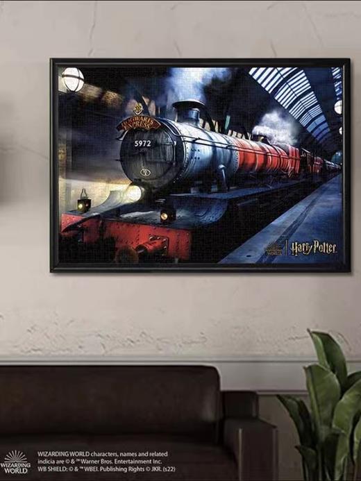 日本TENYO哈利波特与魔法石霍格沃兹城堡夜光拼图1000片 商品图3