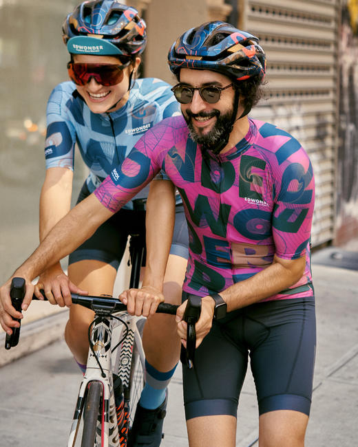 W无限(女)车衣-莓果紫Jersey 商品图4