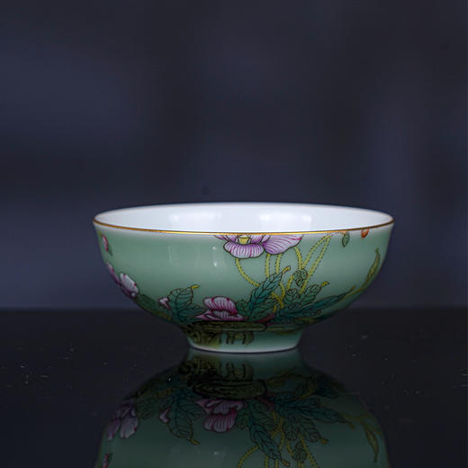 虞美人花卉石榴杯 商品图3