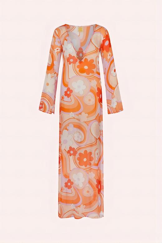 Cin Cin - Totem Hoop Dress - Bloom - 女士连身裙 - 花色 商品图0