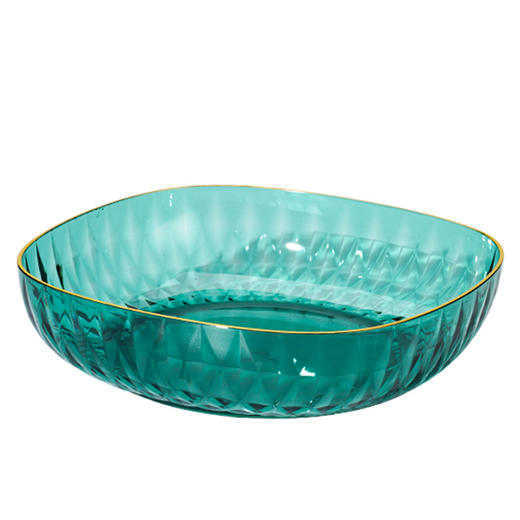 「七款可选！多功能收纳」家用水果盘 透明客厅茶几零食干果盘 居家日用欧式沙拉碗塑料糖果收纳整理盘子 商品图4