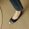 时尚气质，平底拼色单鞋LD-6385 商品缩略图6