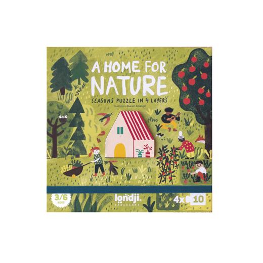 londji 四季 拼图 适合年龄5岁+ 西班牙玩具 PZ587U 商品图0