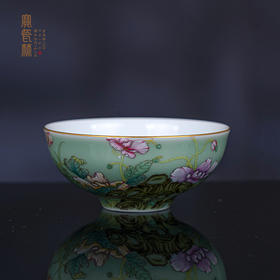 虞美人花卉石榴杯