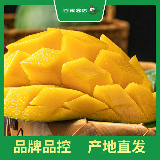 PAGODA百果园 凯特芒果（大果）3斤装（单果550g+） 商品图3