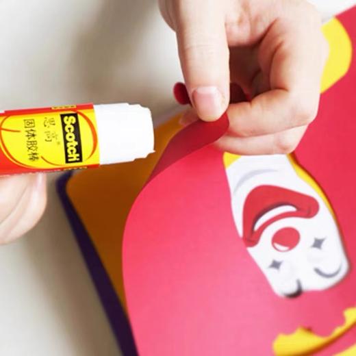 3M思高固体胶棒pvp强力胶水高粘度无毒无异味安全儿童学生幼儿园办公手工DIY财务手账1支 商品图3