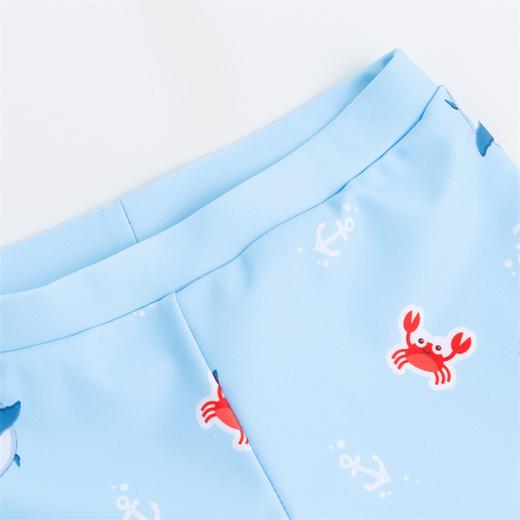 贝贝怡儿童泳装男童游泳衣分体夏季速干男孩宝宝泳帽泳裤3件套222P2456
 商品图5