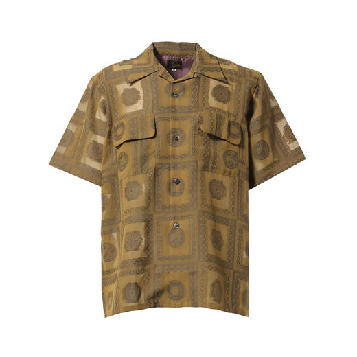 Needles S/S Classic Shirt 民族风印花短袖丝绸衬衫 夏威夷衬衫 商品图0