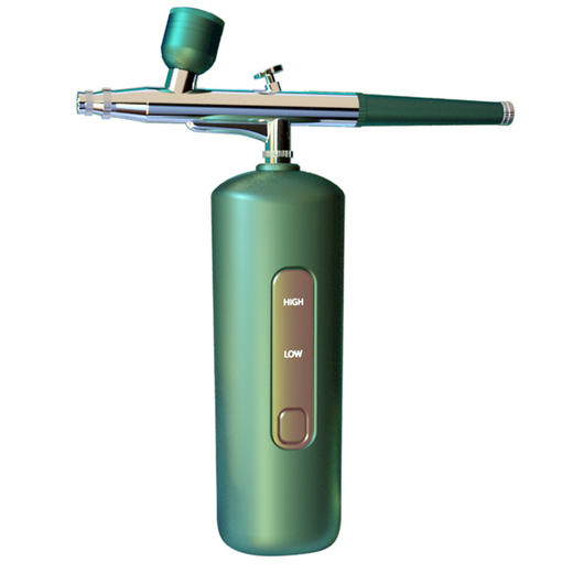 家用便携式高压纳米注氧补水仪 墨绿色 面部喷雾保湿导入美容仪专用注氧仪 保修六个月【BB】 商品图0