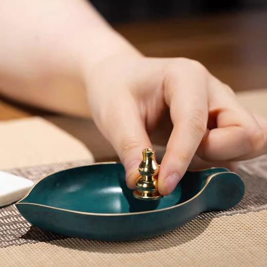 朱炳仁铜 大业有成烟灰缸工艺品实用创意艺术礼品客厅办公桌摆件 商品图2