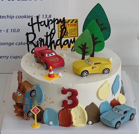 【优品系列】---汽车总动员     儿童蛋糕