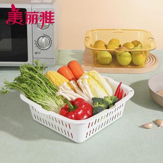 美丽雅晶透可堆叠套筛（中号） 商品图4