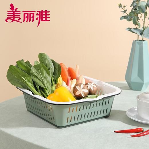 美丽雅晶透可堆叠套筛（中号） 商品图3