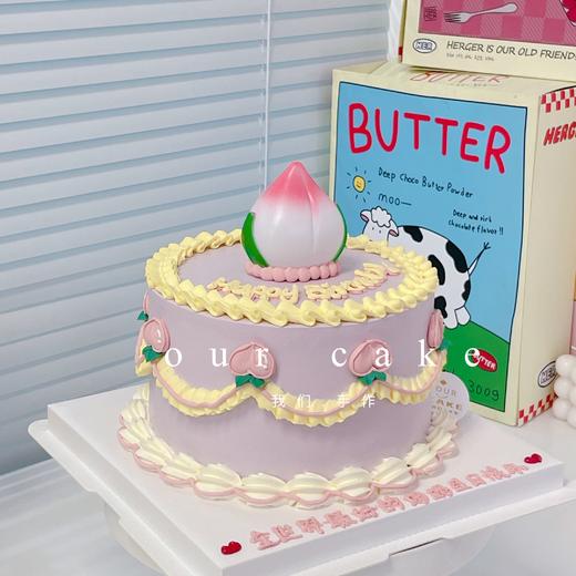 寿桃复古蛋糕-低糖处理无添加 商品图1