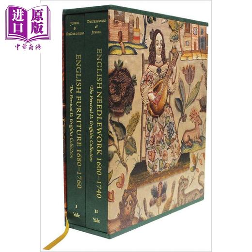 【中商原版】English Furniture & English Needlewor 进口艺术 英国家具 & 英国针线活（第一卷和第二卷） 商品图0