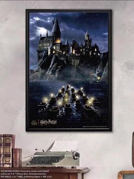 日本TENYO哈利波特与魔法石霍格沃兹城堡夜光拼图1000片 商品图2