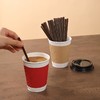 美丽雅12盎司咖啡杯40个入+杯盖+搅棒 商品缩略图2