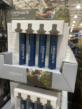 Lifestraw 生命吸管是世界一流的高性能便携净水器，以超强的净化性能，将非清洁水源，甚至污水净化为饮用水！美国代购，无中文标签，介意慎拍 A