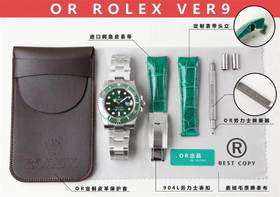 OR厂劳力士V9版绿水鬼116610LV复刻手表一比一手表n厂c厂zf厂vs厂clean厂copy