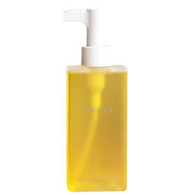 日本新款Three卸妆油平衡精萃洁肤小三卸妆油185ml温和不刺激