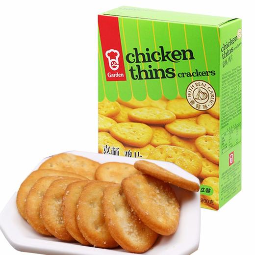 200g嘉顿鸡片香蒜鸡味饼干 商品图0