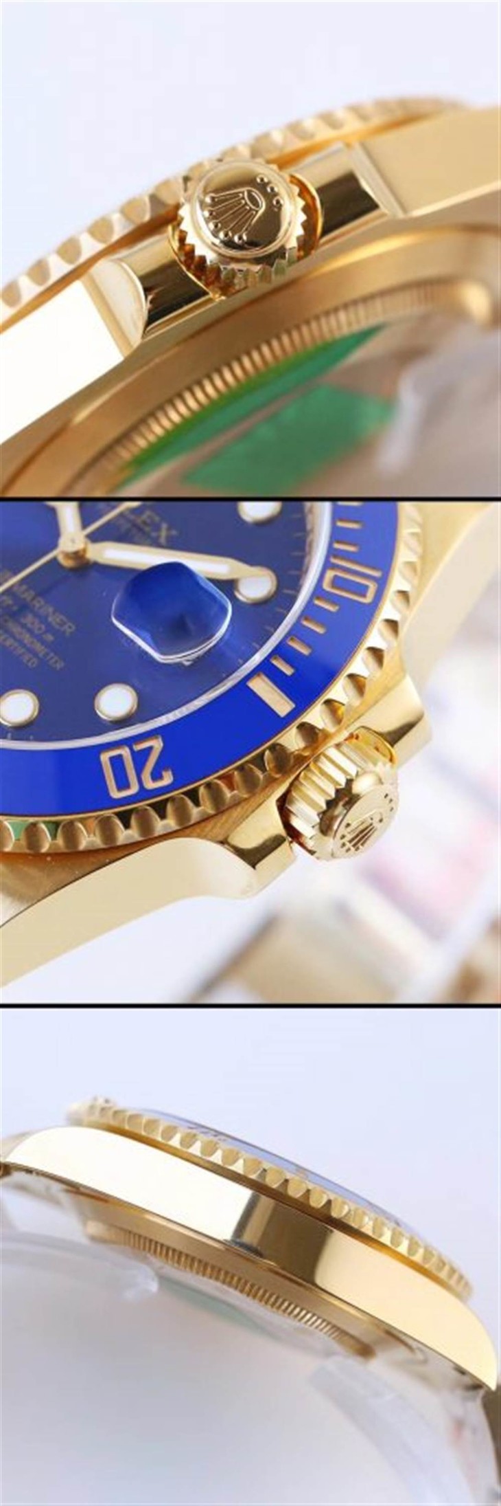 OR厂劳力士潜航者型系列m116618lb全金水鬼腕表首发详解