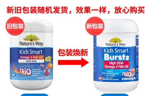 【跨境】澳大利亚佳思敏 Nature's Way 鱼油 多味软糖 180粒 商品图1