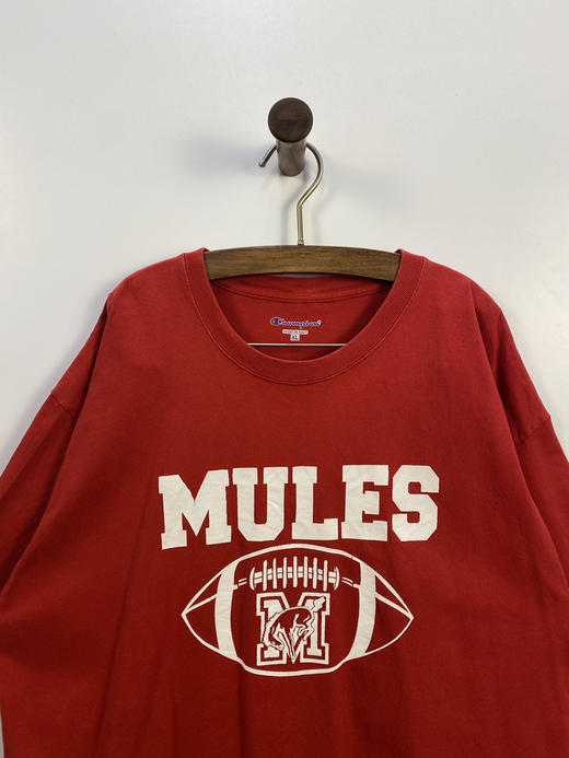 Champion 冠军 慕勒大学 短袖T恤 _SST(XL) 商品图0