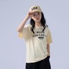 女童T恤2023夏季字母印花纯棉短袖T恤韩版时尚大童青少年女T恤 商品缩略图0