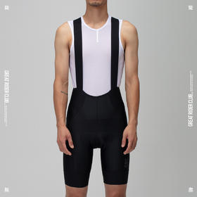 桀骜无尽 LAB系列夏季新款骑行裤背带短裤男士透气反光公路自行车