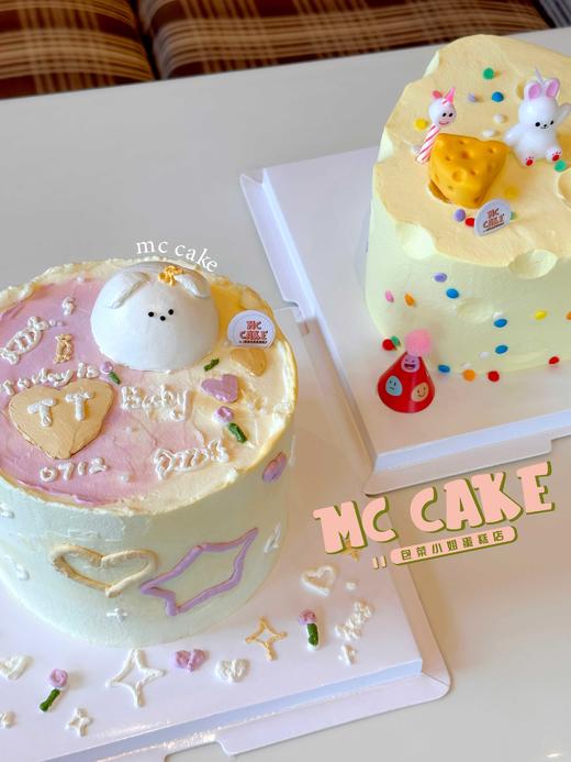 ins风手绘风格小狗狗（黄粉配色） 商品图1