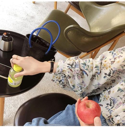 【新增碎花款！国风民族上衣】复古花衬衫 法式蝙蝠袖露背衬衫 度假上衣女 商品图8